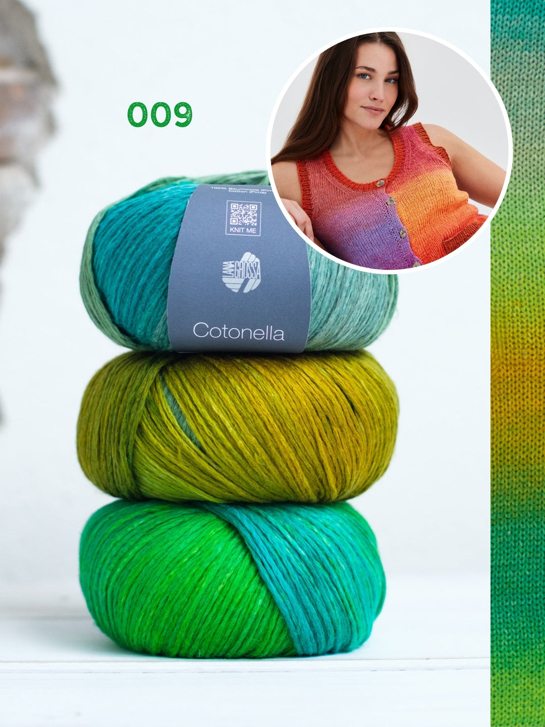 Strickpaket Cotonella Weste