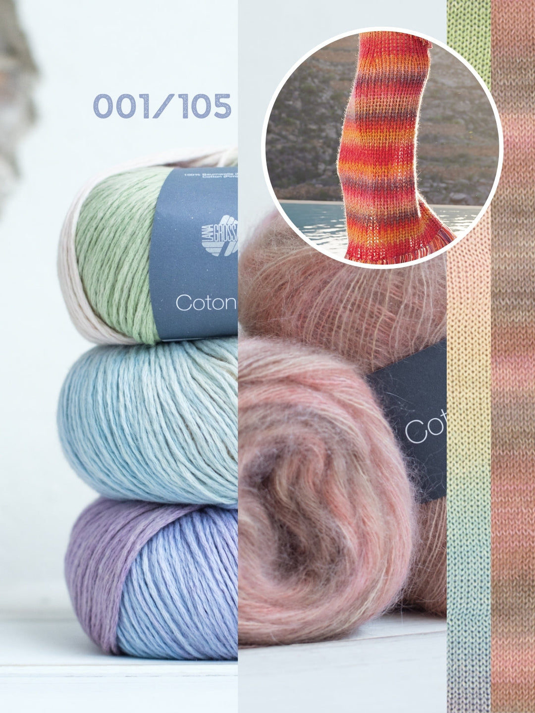 Strickpaket Cotonella Cottonhair Rock