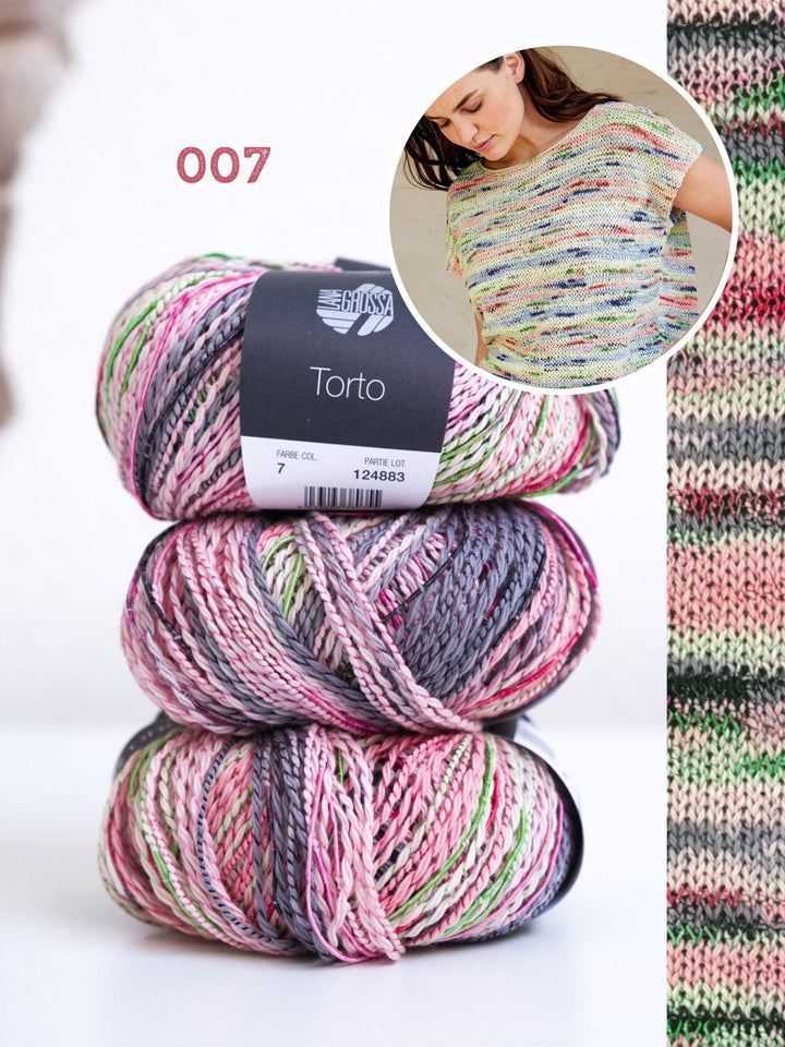 Strickpaket Torto Shirt in Glatt rechts