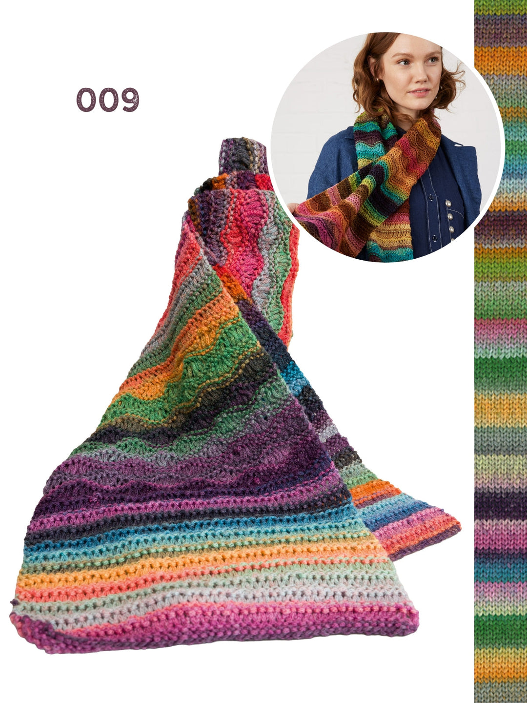 Strickpaket Farfalla Schal
