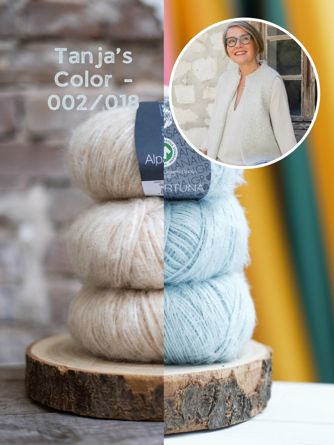 Strickpaket Mae Weste - Tanja Steinbach