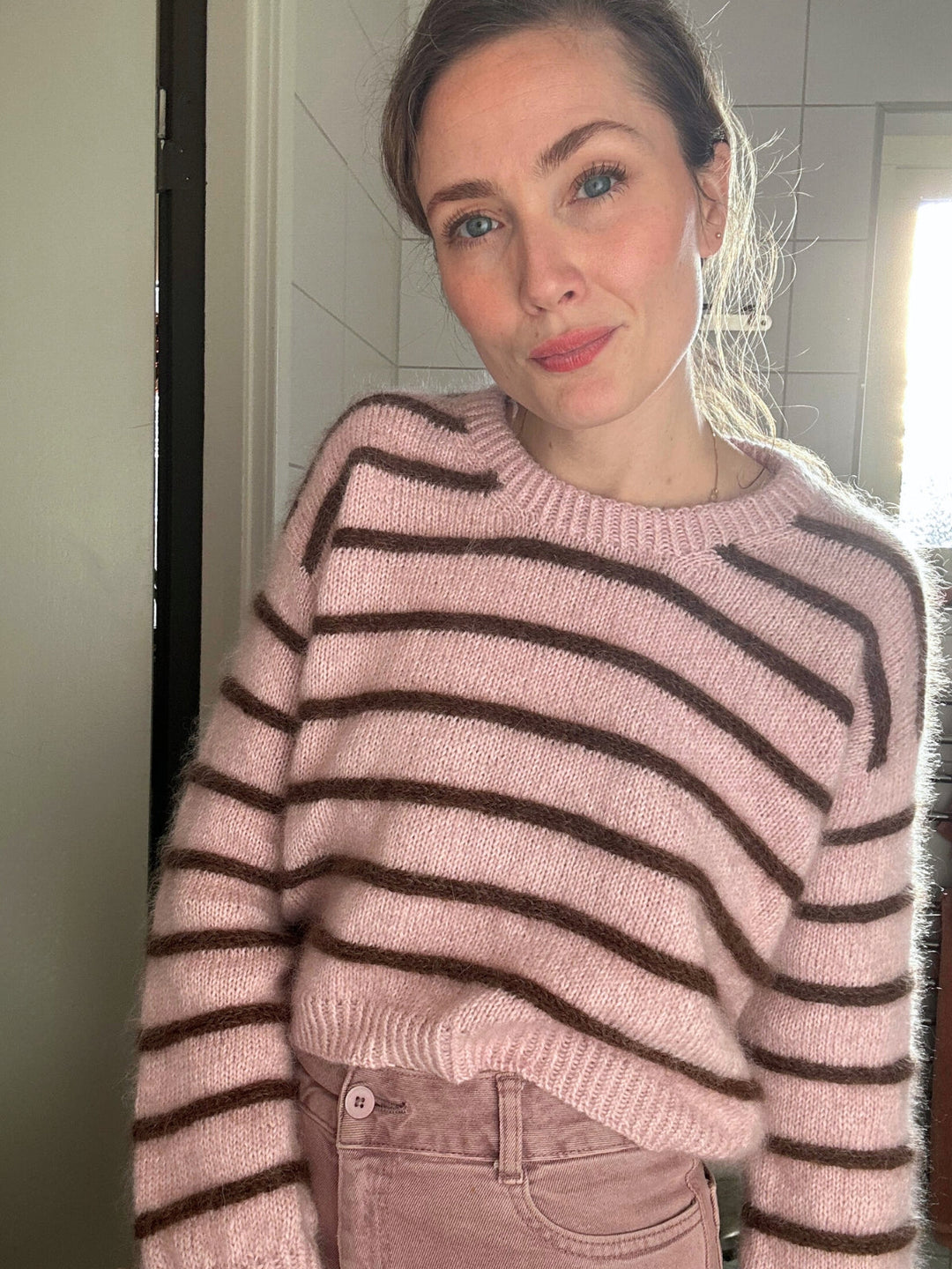 Strickpaket Bridget Sweater - Kolibri by Johanna