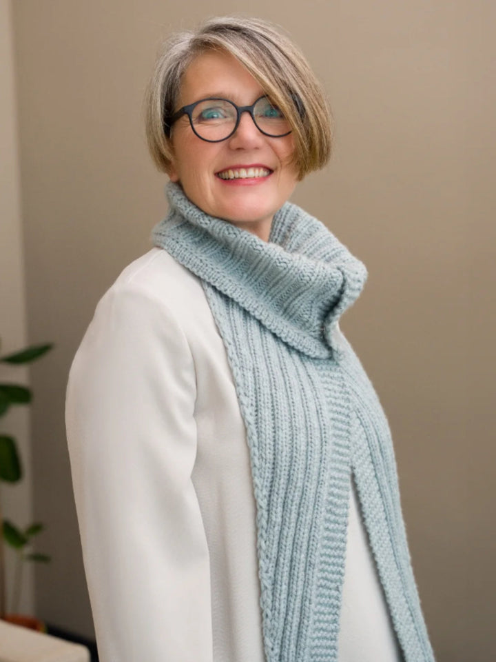 Strickpaket Offener Loop-Schal – Tanja Steinbach