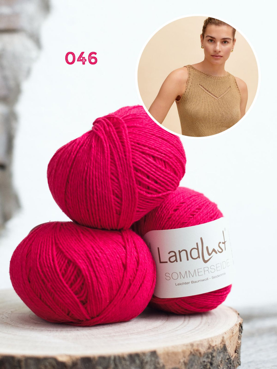 Strickpaket Sommerseide V-Top