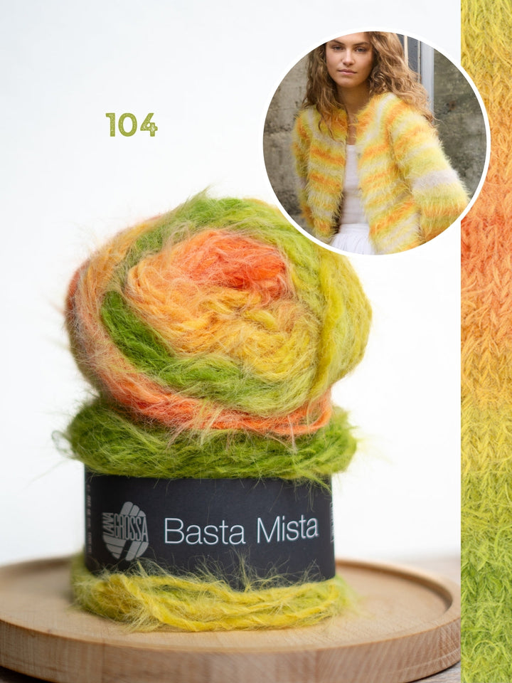 Strickpaket Basta Mista Raglanjacke