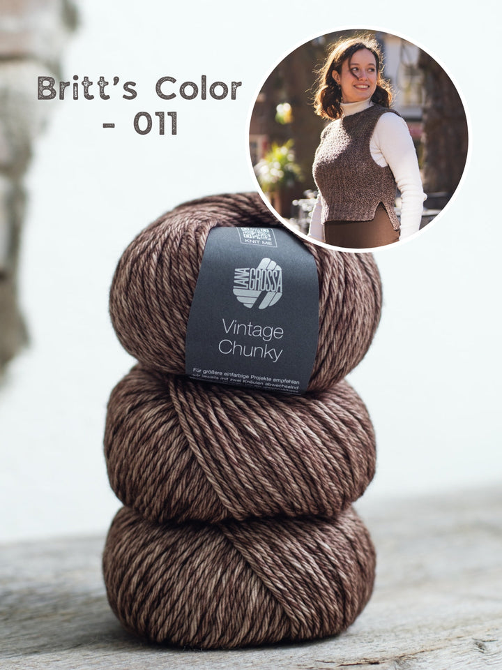 Häkelpaket Coffee spencer - Studio Hook &amp; Yarn