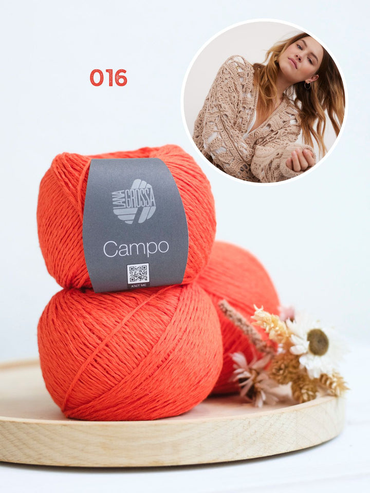 Häkelpaket Campo Cardigan
