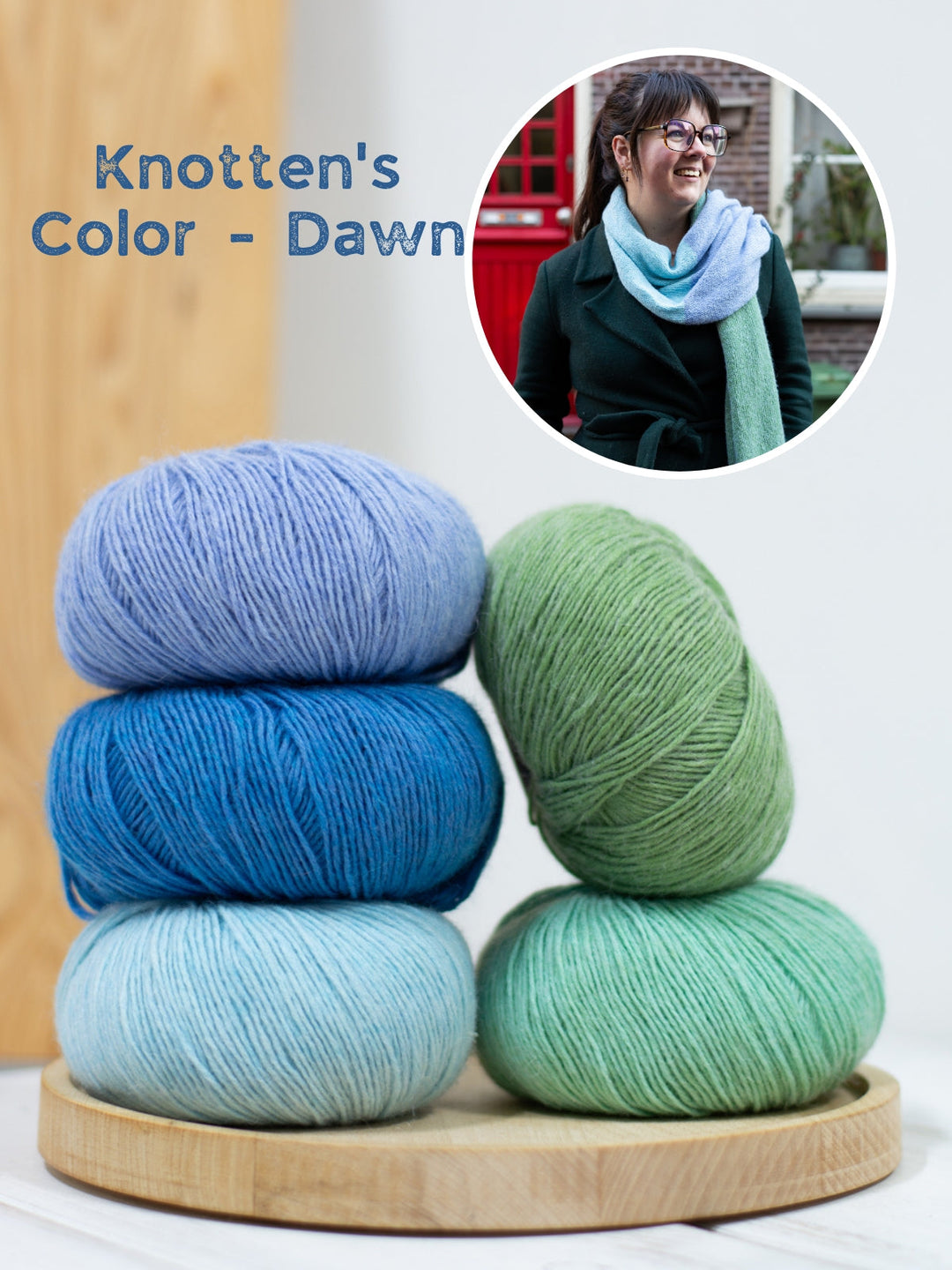 Strickpaket Ecopuno Streifenschal