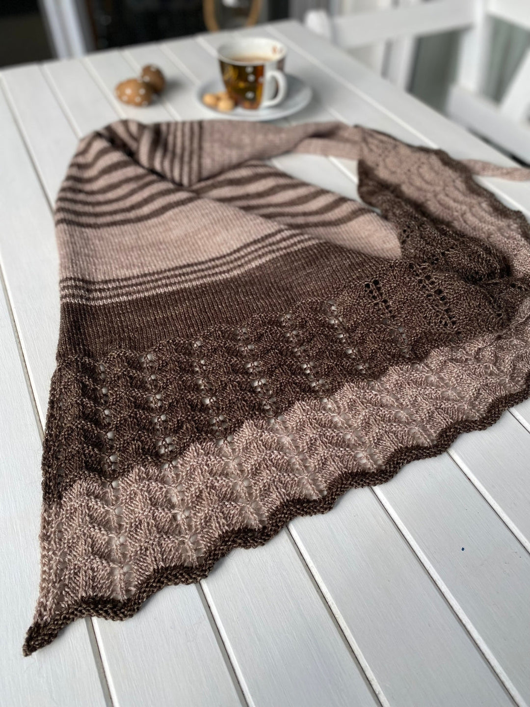 Strickpaket Lizas Tuch Line Poetry