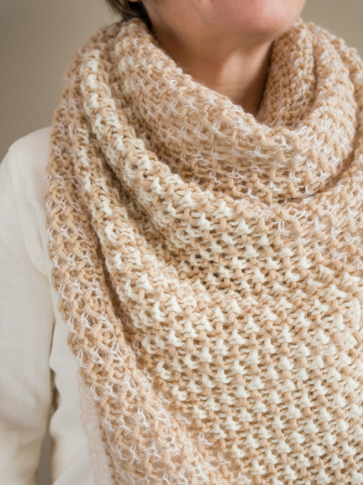 Strickpaket Tulipan Tuch - Tanja Steinbach - mit Originalanleitung