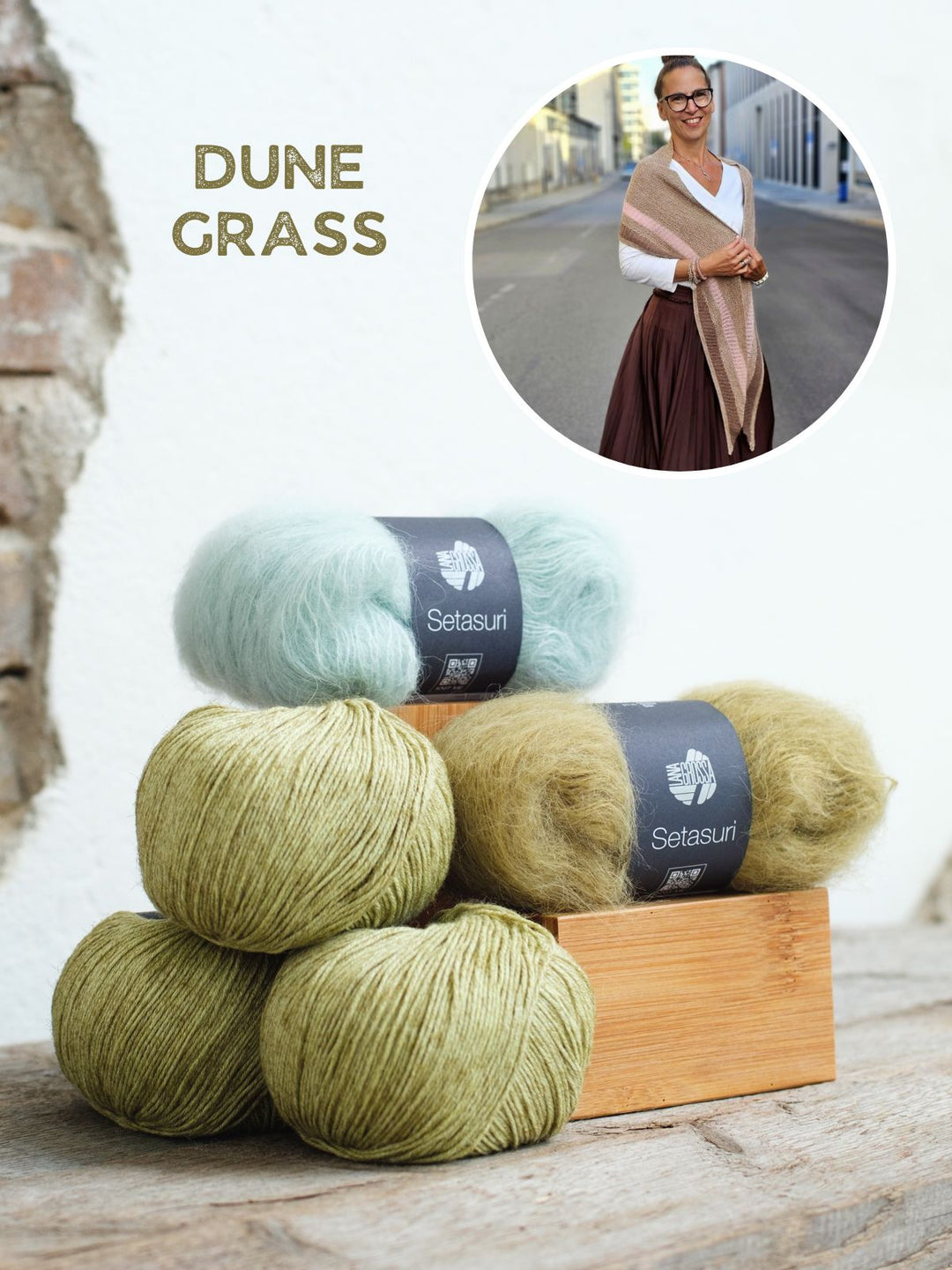 Strickpaket Tuch Pili - Joél Joél