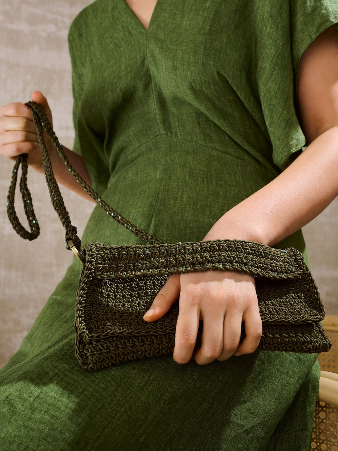Häkelpaket The Core Glamour Clutch