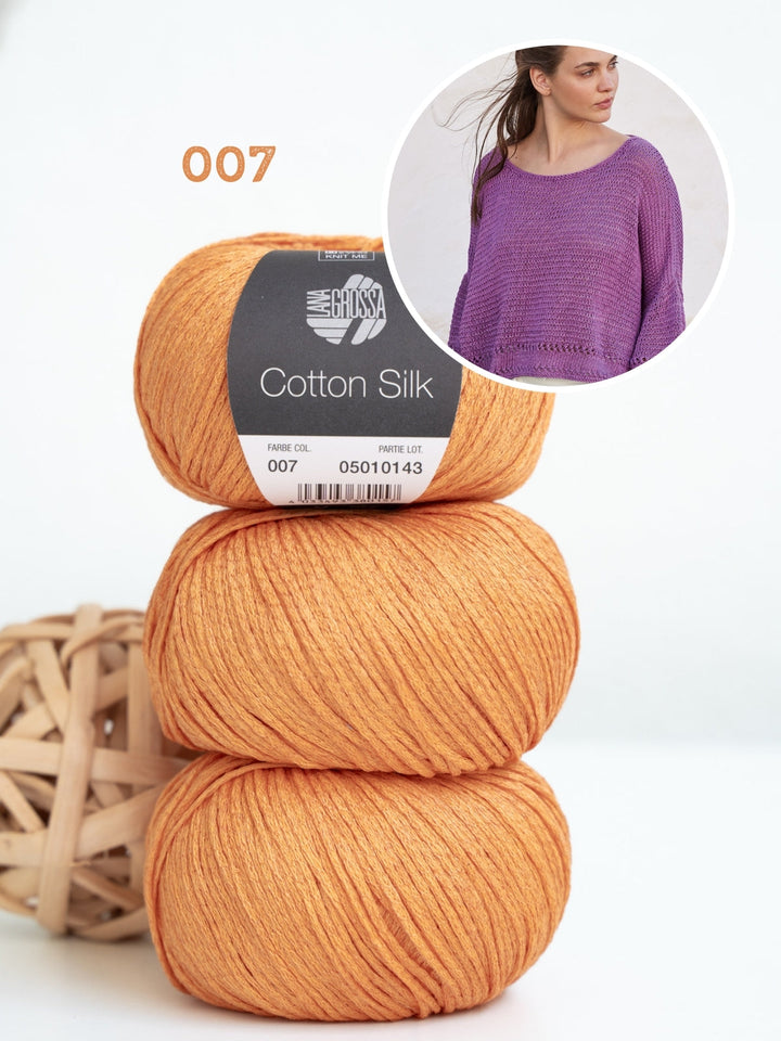 Strickpaket Cotton Silk Shirt