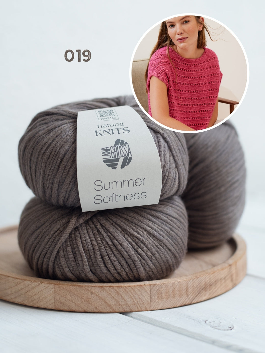 Strickpaket Summer Softness Pullunder mit Ajourmuster
