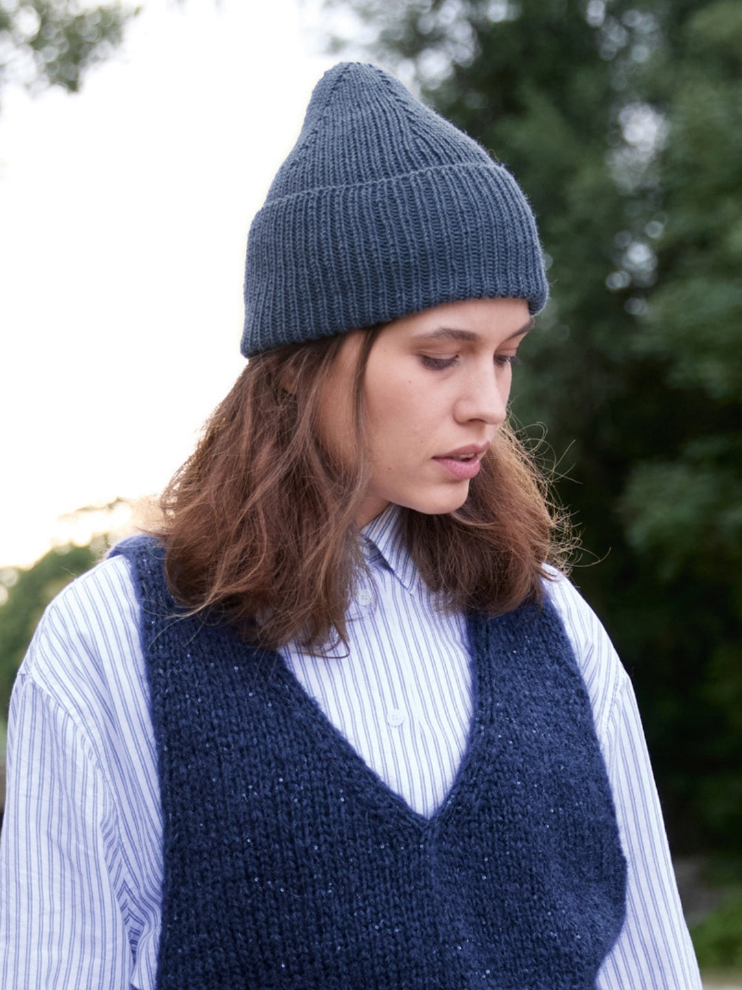 Strickpaket Cool Wool Mütze