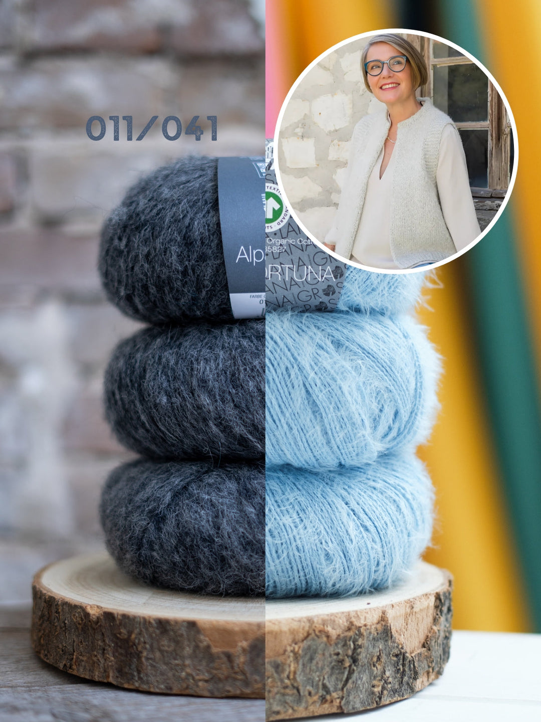 Strickpaket Mae Weste - Tanja Steinbach