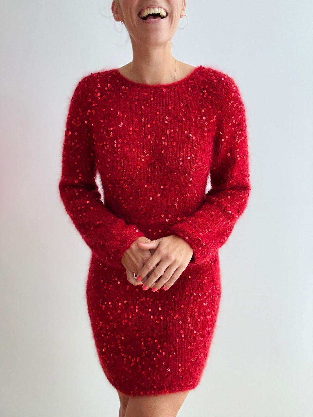 Strickpaket Camille Dress - Kolibri by Johanna