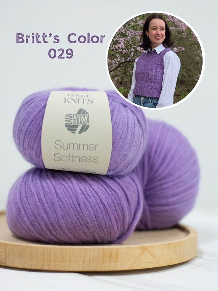 Häkelpaket Coffee Pullunder – Studio Hook &amp; Yarn