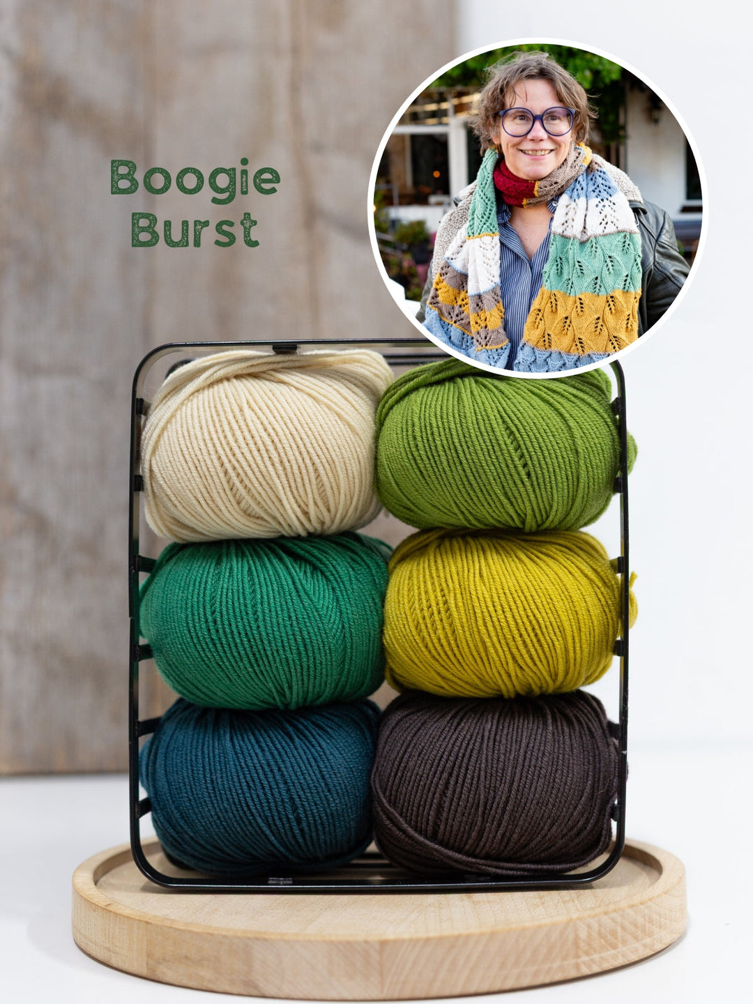 Strickpaket Stitch Party Scarf - KAL 2025