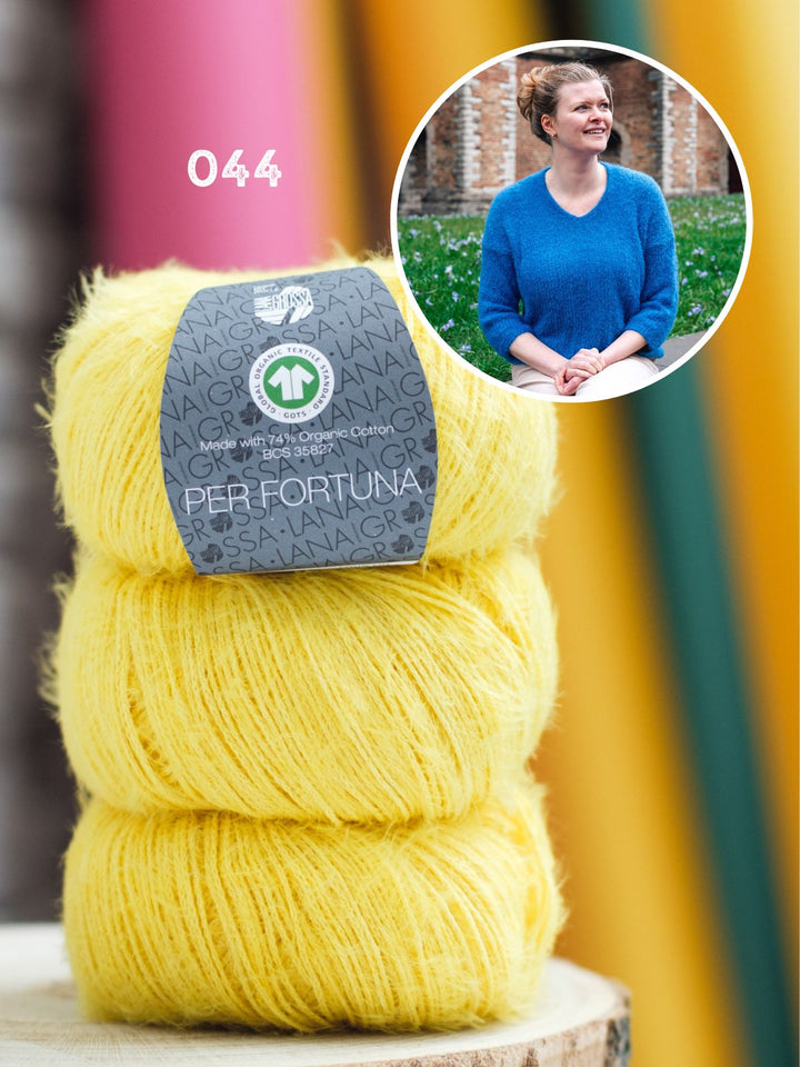 Strickpaket Per Fortuna Sommerpullover