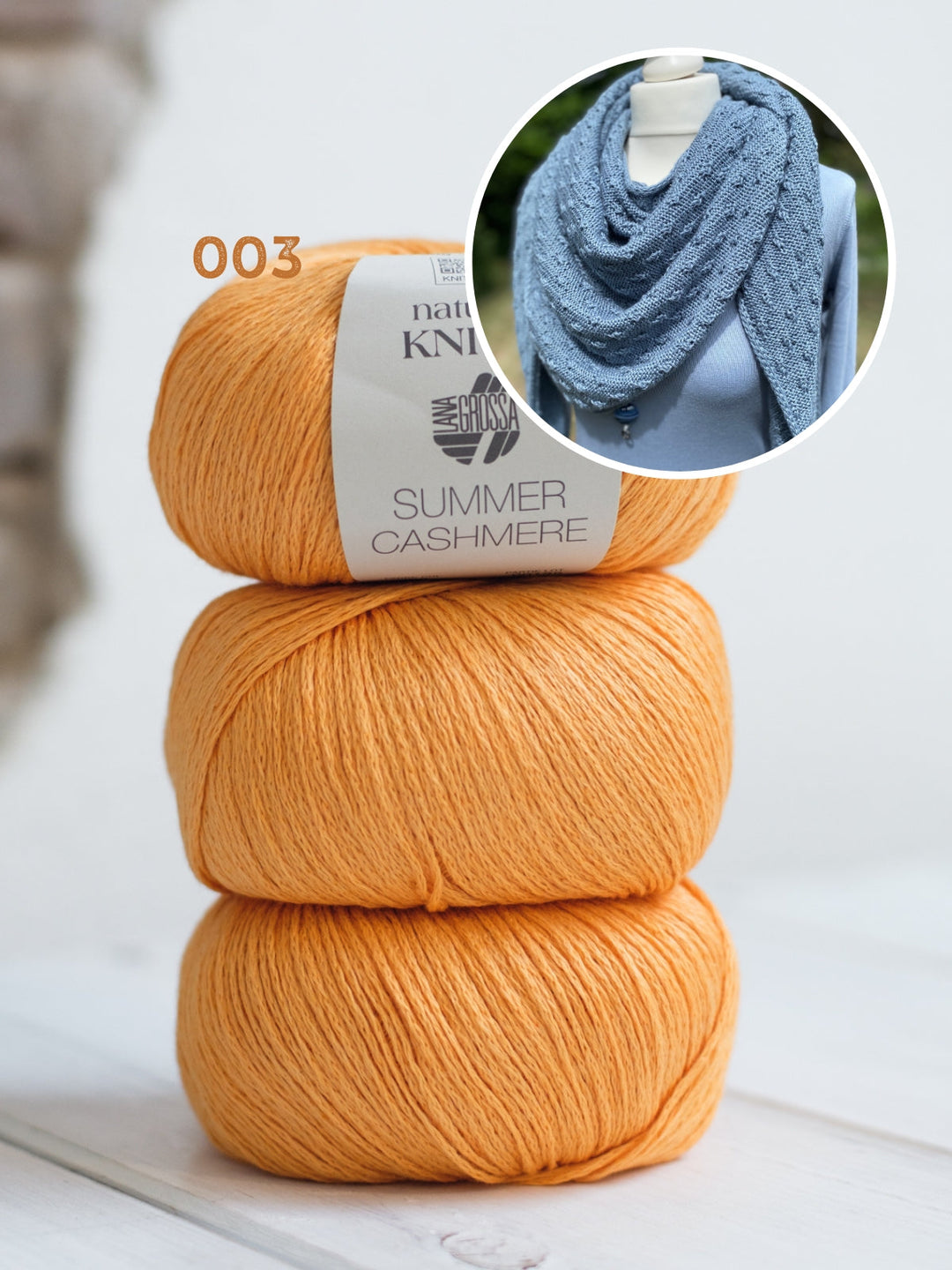 Strickpaket Lizas Tuch Little Blossoms