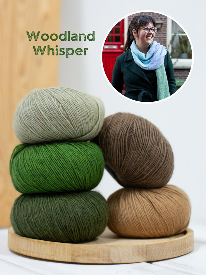Strickpaket Ecopuno Streifenschal