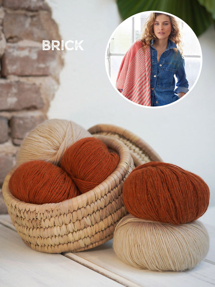 Strickpaket Nebelwald Dreieckstuch
