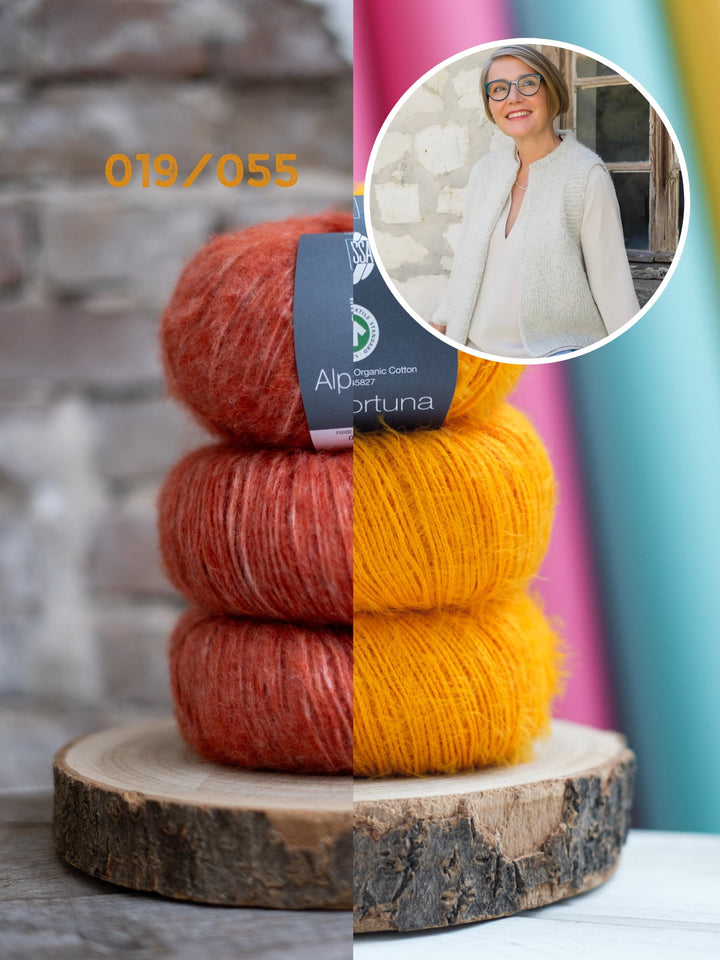 Strickpaket Mae Weste - Tanja Steinbach