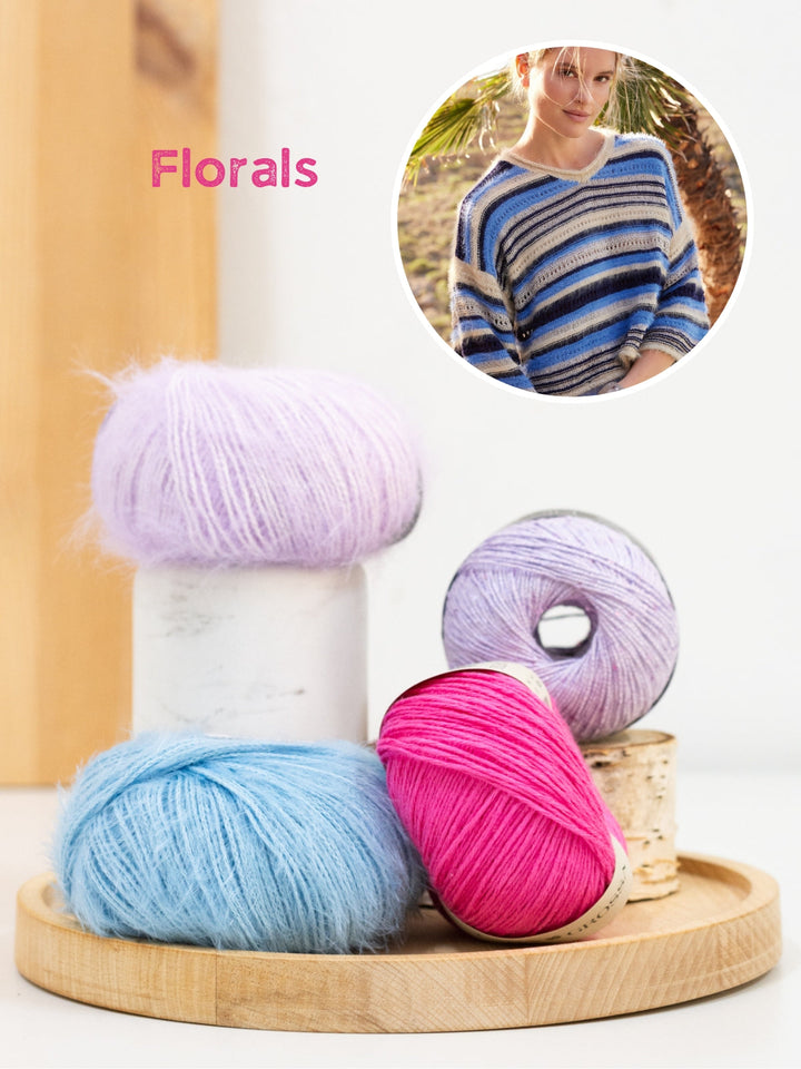 Strickpaket Finito Filo Paillettes Per Fortuna Tencellino Pullover