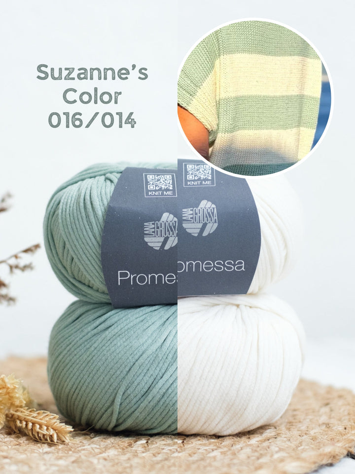 Strickpaket Mare Promessa-Streifenshirt – Tanja Steinbach
