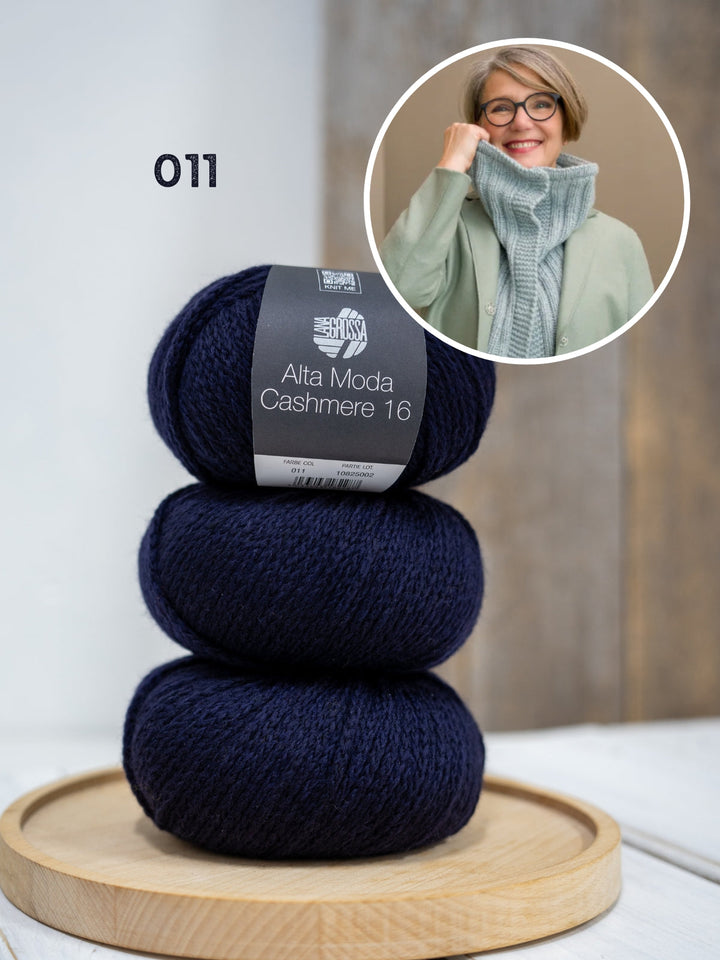 Strickpaket Offener Loop-Schal – Tanja Steinbach