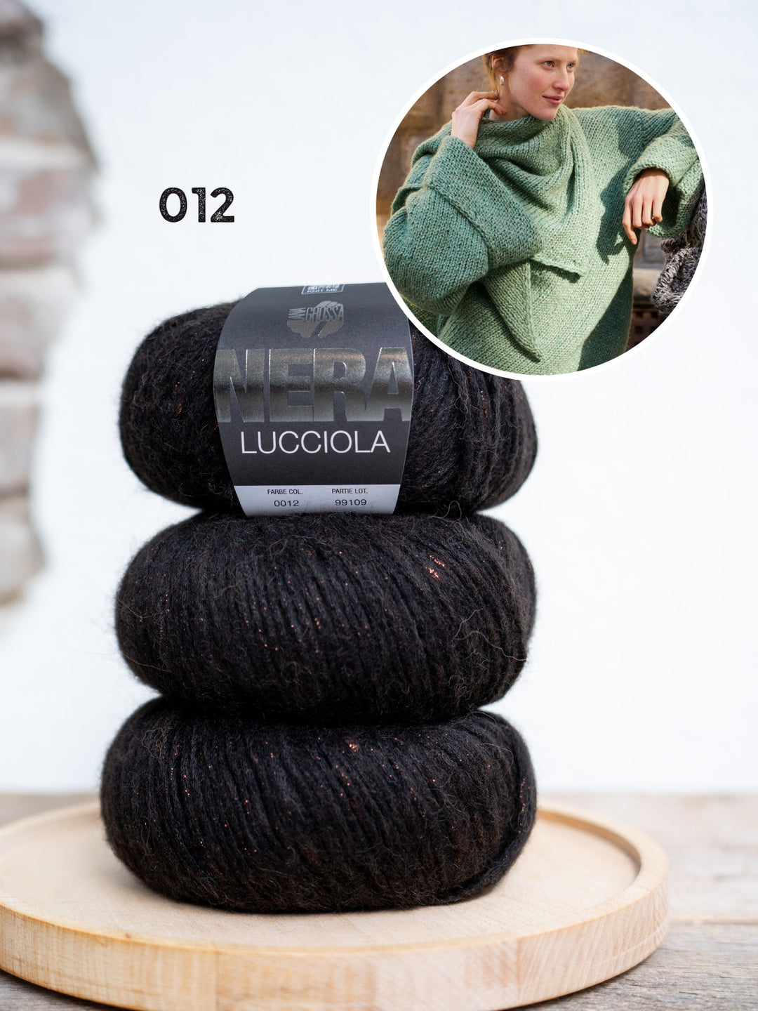 Strickpaket Lucciola Dreieckstuch