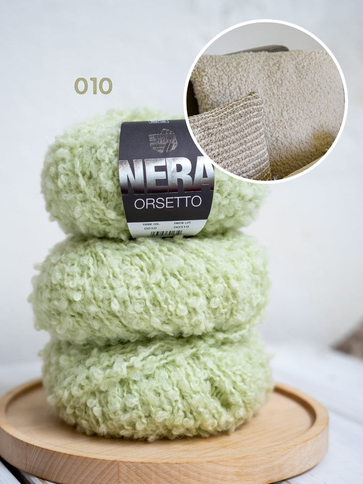 Strickpaket Orsetto Kissenhüllen
