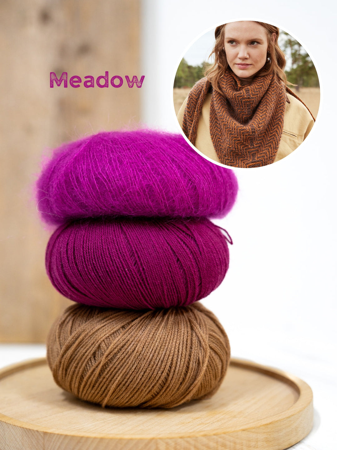 Strickpaket Cashmere 16 Fine Silkhair Cool Wool Lace Dreieckstuch