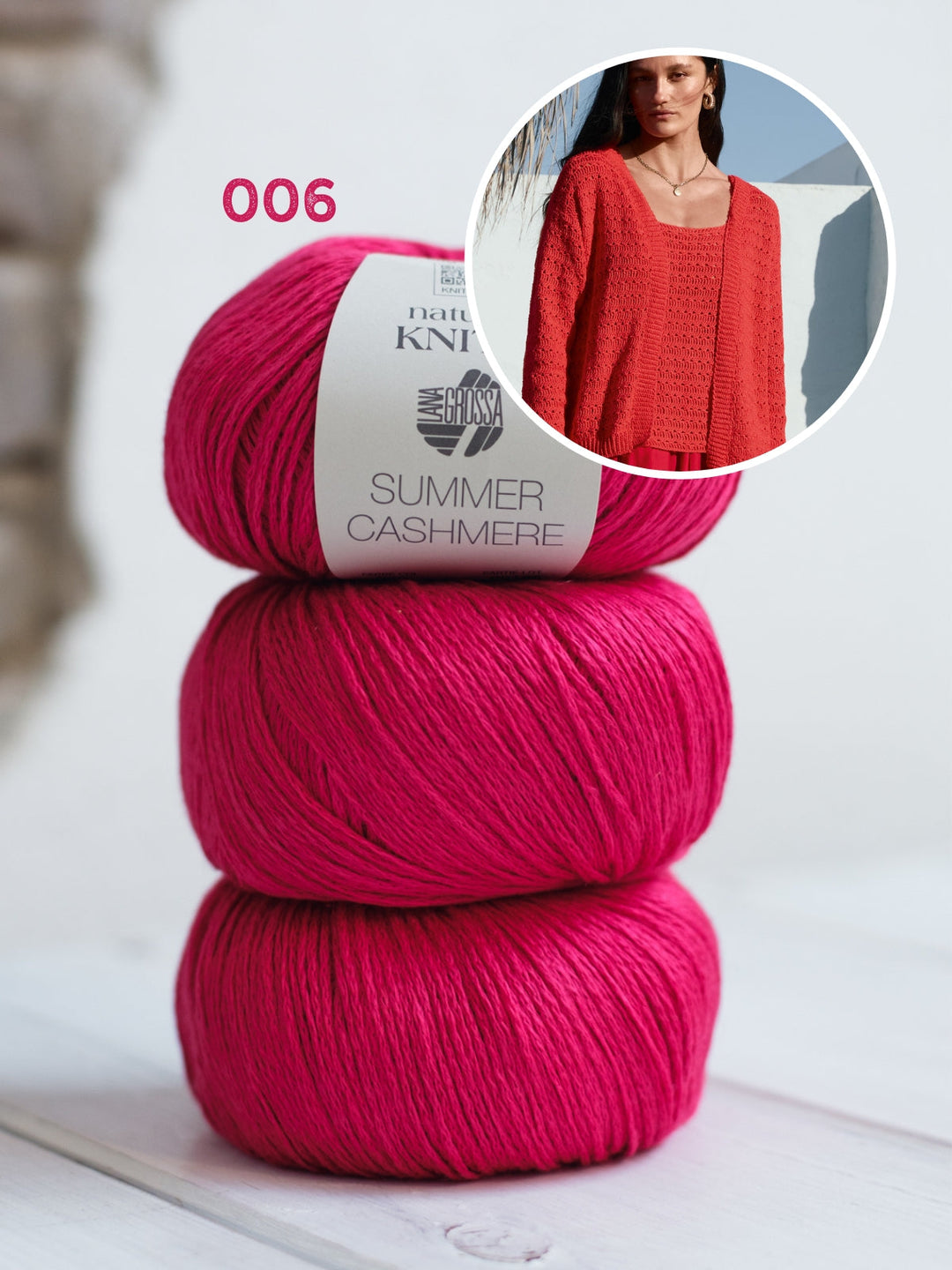 Häkelpaket Summer Cashmere Jacke