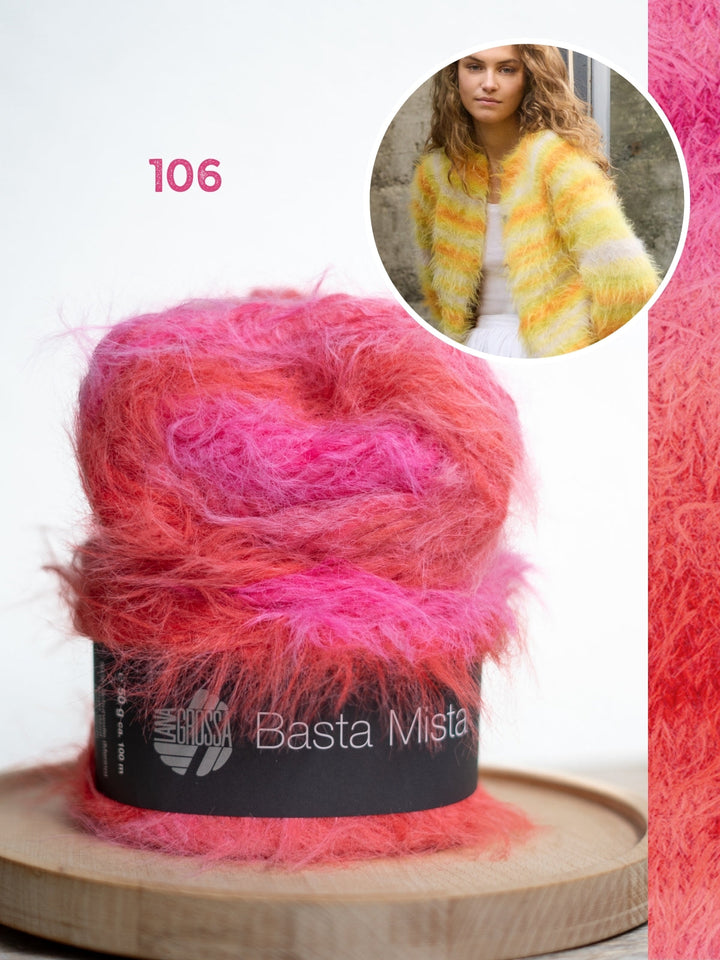 Strickpaket Basta Mista Raglanjacke