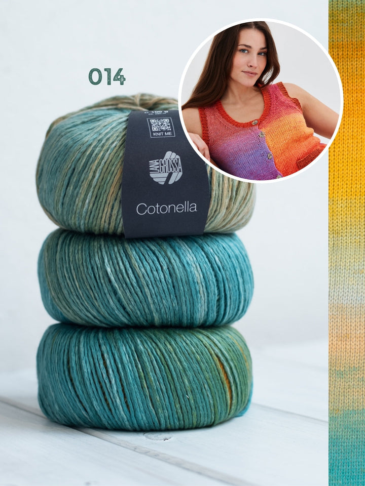 Strickpaket Cotonella Weste
