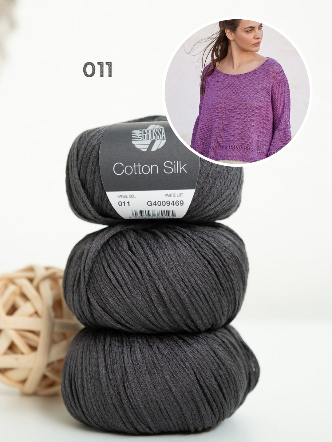 Strickpaket Cotton Silk Shirt