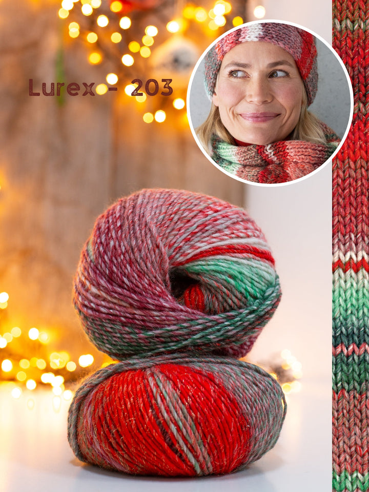 Strickpaket Christmas Edition Big Set – Mütze &amp; Loop