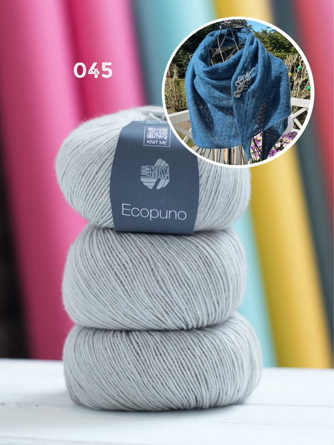 Strickpaket Lizas Tuch Tiny Tracks - Ecopuno