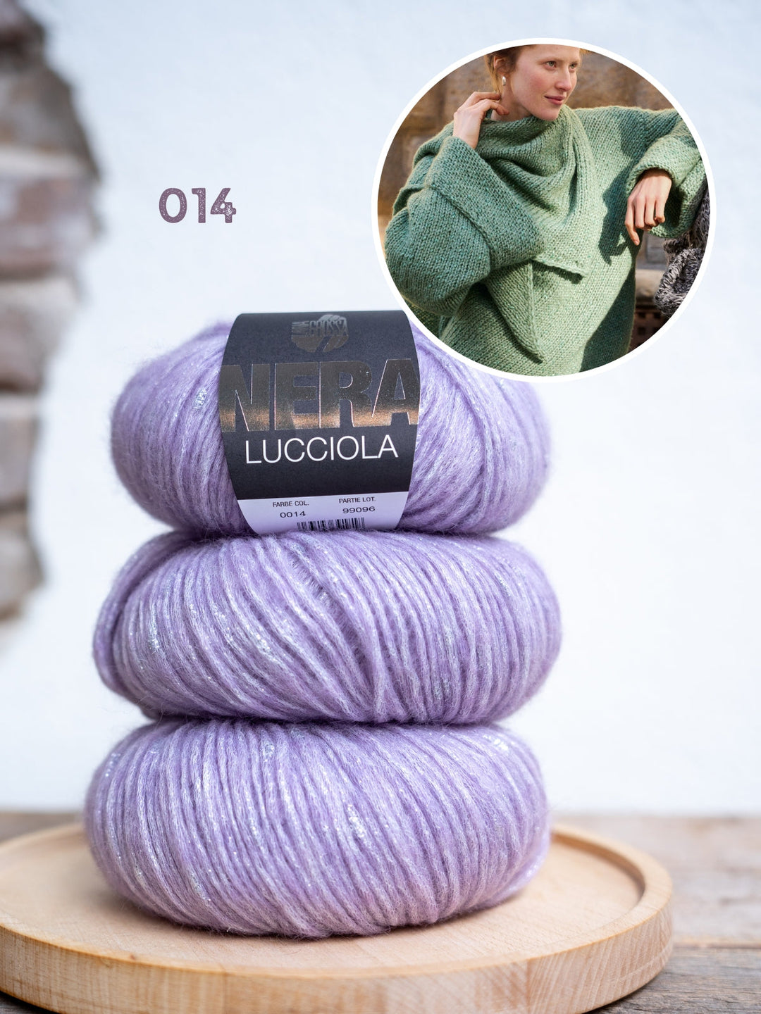 Strickpaket Lucciola Dreieckstuch