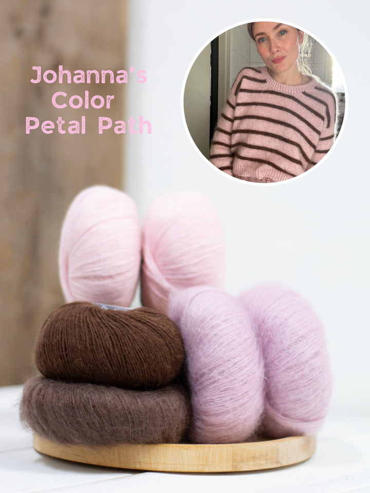 Strickpaket Bridget Sweater - Kolibri by Johanna
