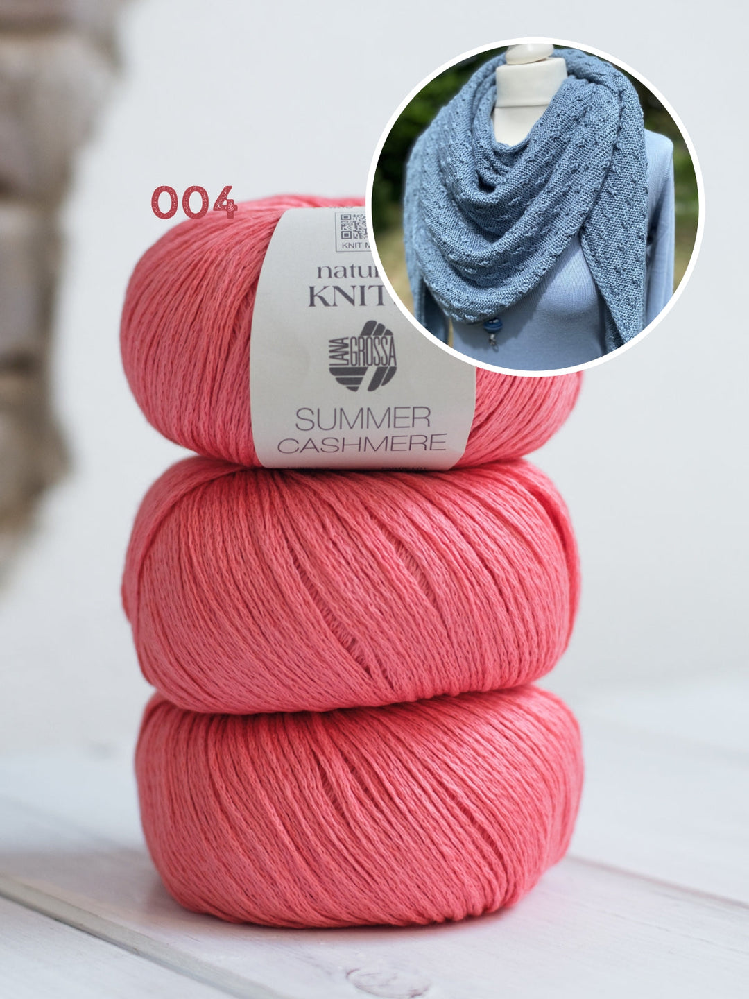 Strickpaket Lizas Tuch Little Blossoms