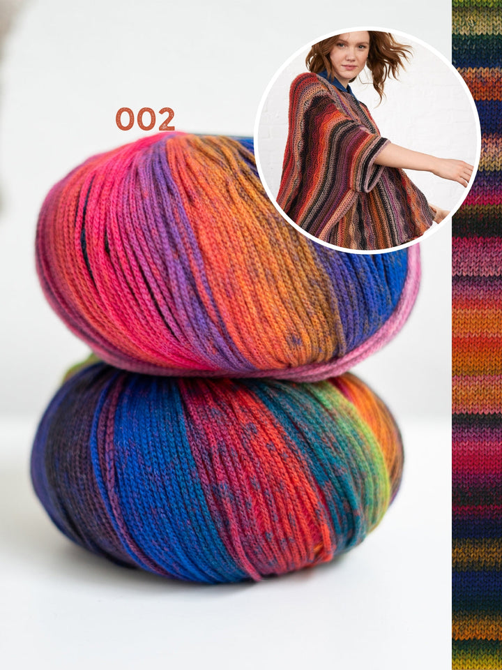 Strickpaket Farfalla Poncho
