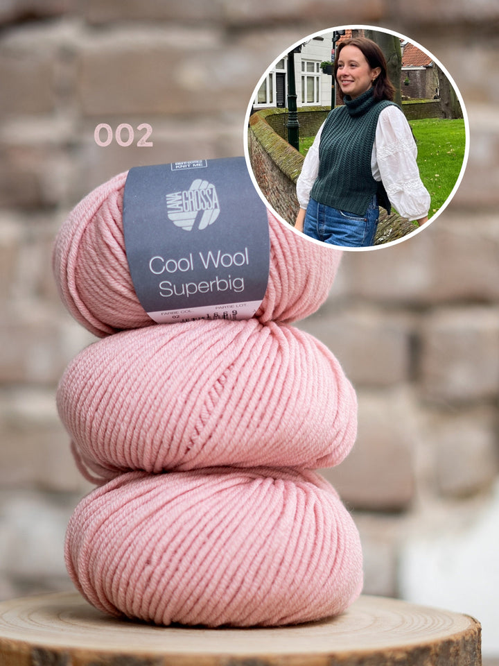 Häkelpaket Cardamom Pullunder – Studio Hook &amp; Yarn