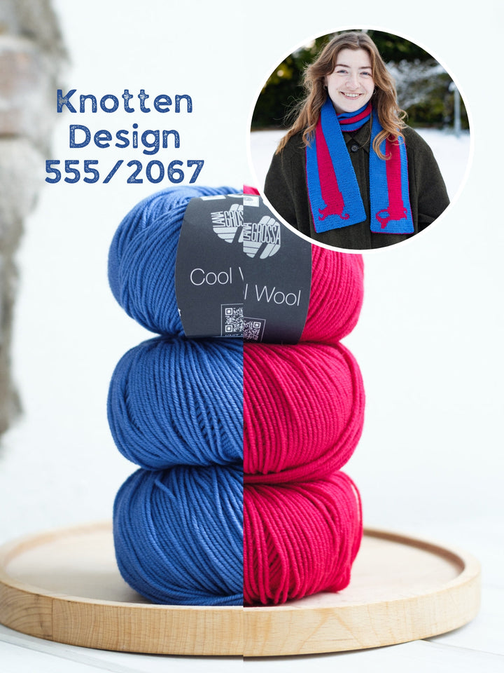 Strickpaket Sausage Dog Scarf - Devout Hand