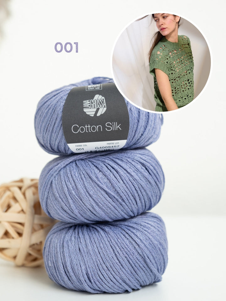 Häkelpaket Cotton Silk Top