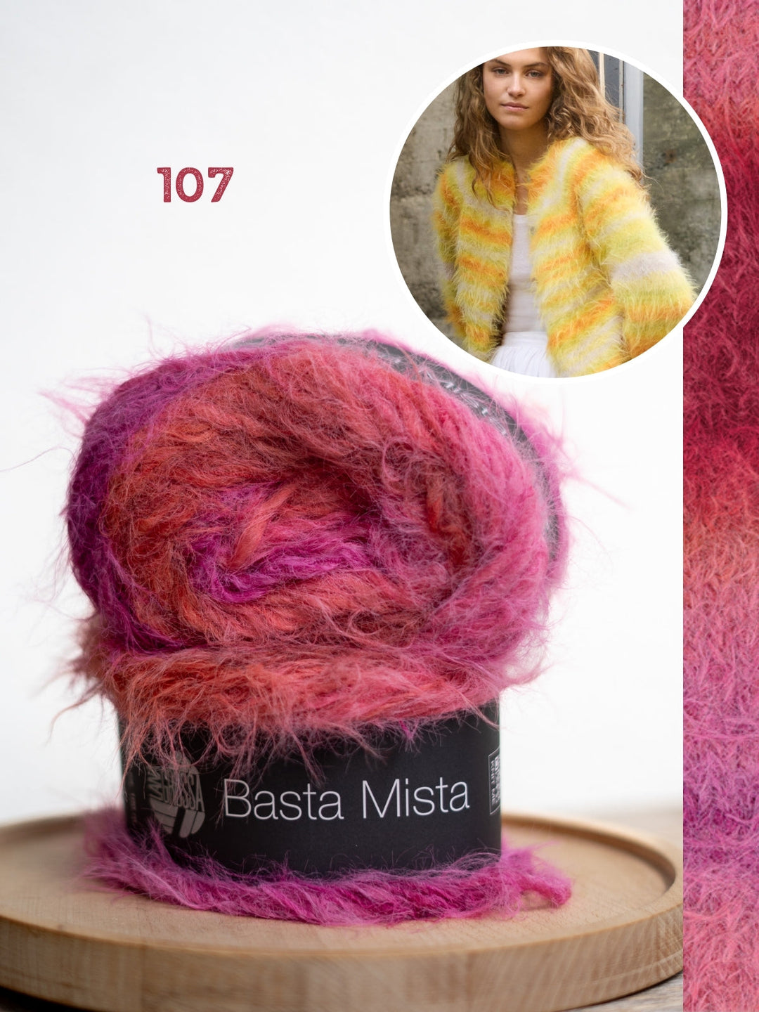 Strickpaket Basta Mista Raglanjacke