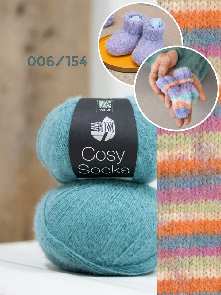 Strickpaket Cosy Socks Set Babysocken/Schuhe