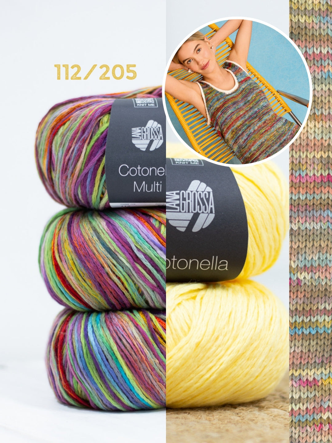 Strickpaket Cotonella Top